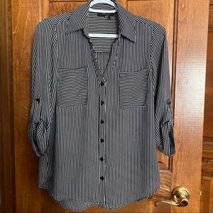BCX pin striped button up.